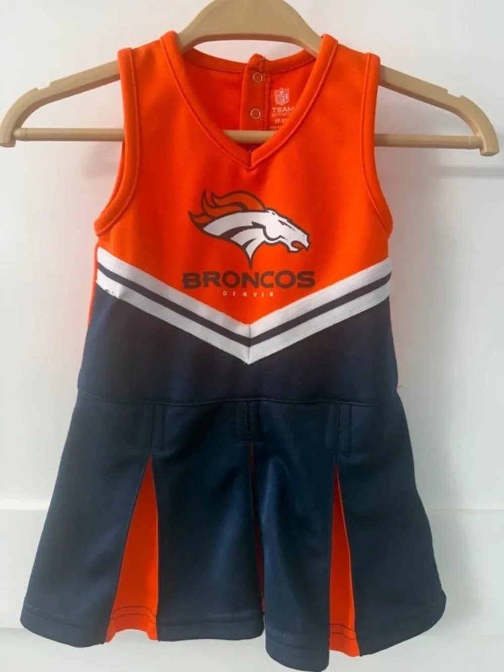 Denver Broncos NFL Cheerleader Outfit Girls Size 3T Dress